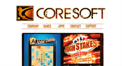 Desktop Screenshot of coresoft.com
